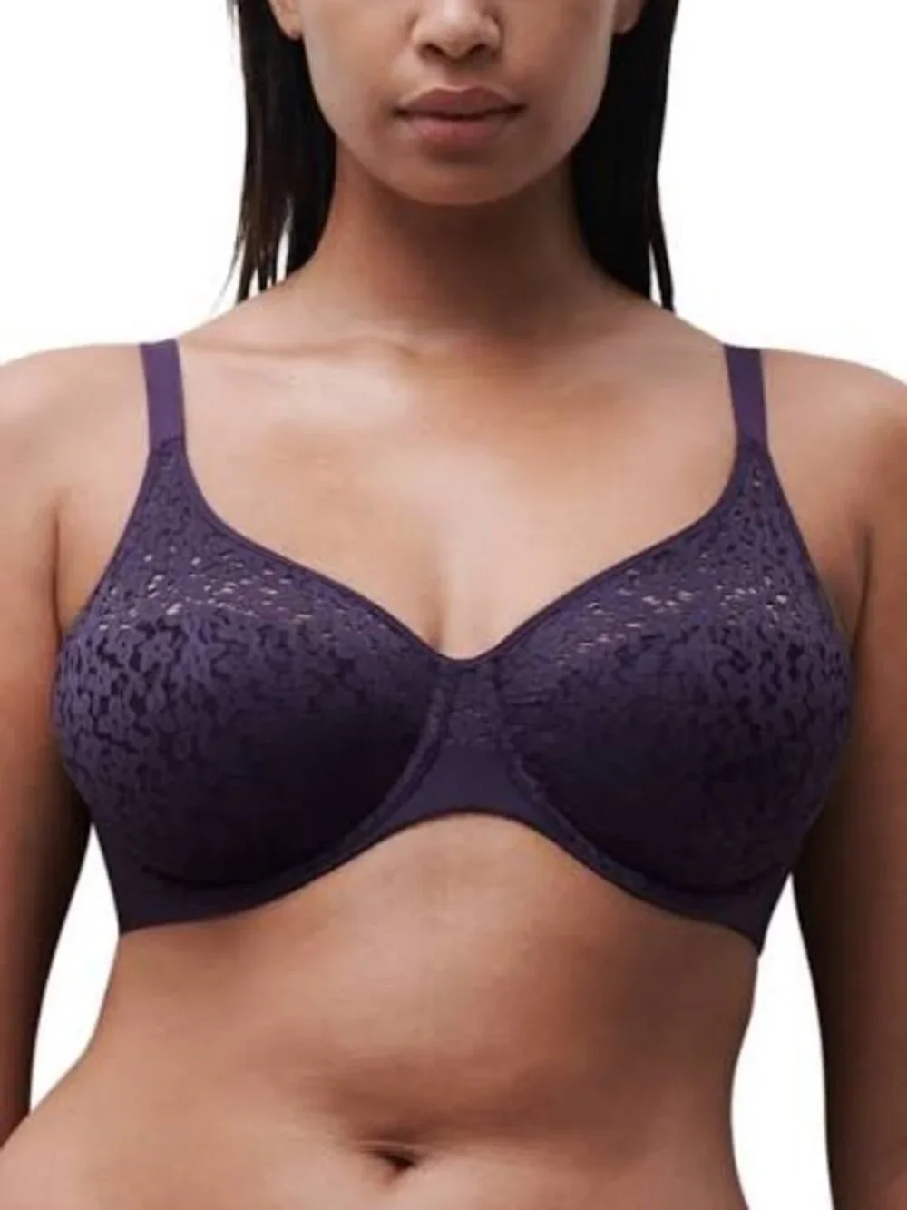 NWT Chantelle Fatal Violet Norah Seamless Comfort Bra